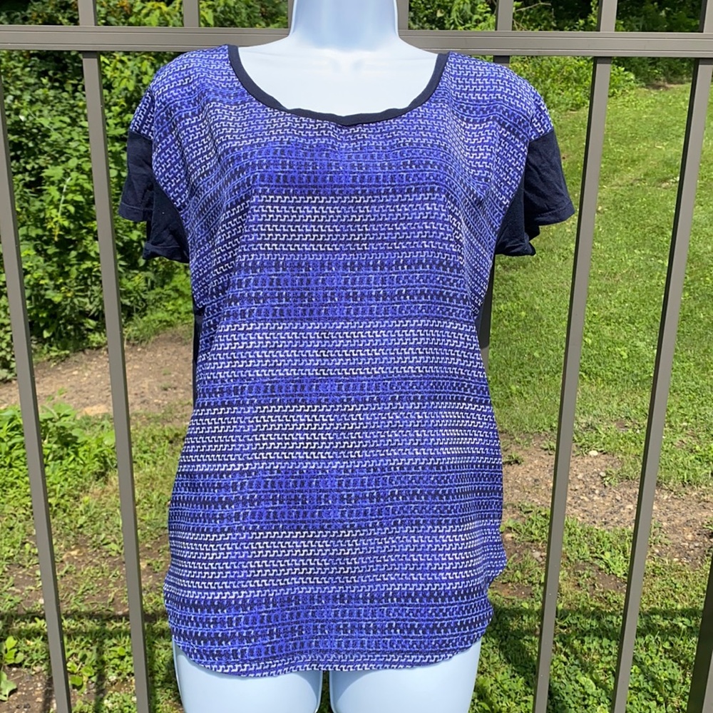 Ann Taylor Top Short Sleeve Jersey Size M